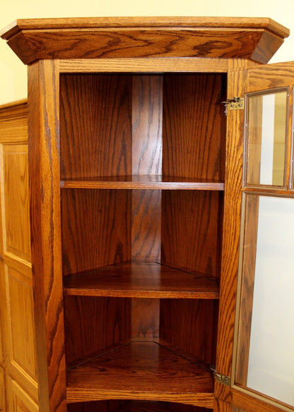 Small 20″ Corner Mission Hutch