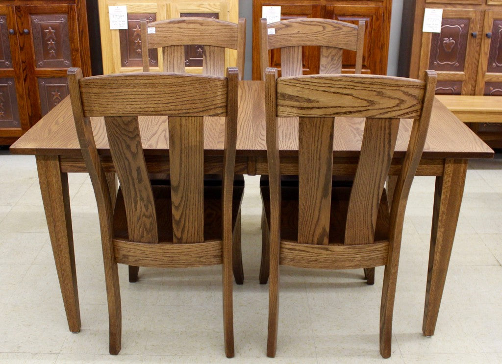 Shaker Farm Table with 18″ Butterfly Leaf