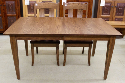 Shaker Farm Table with 18″ Butterfly Leaf