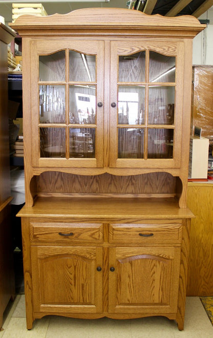 2-Door Country Hutch [50″ Wide]