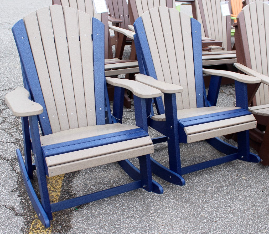 Poly Adirondack Rocking Chair