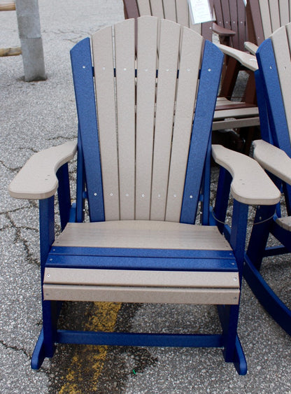 Poly Adirondack Rocking Chair