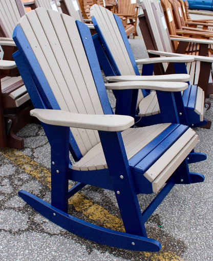 Poly Adirondack Rocking Chair