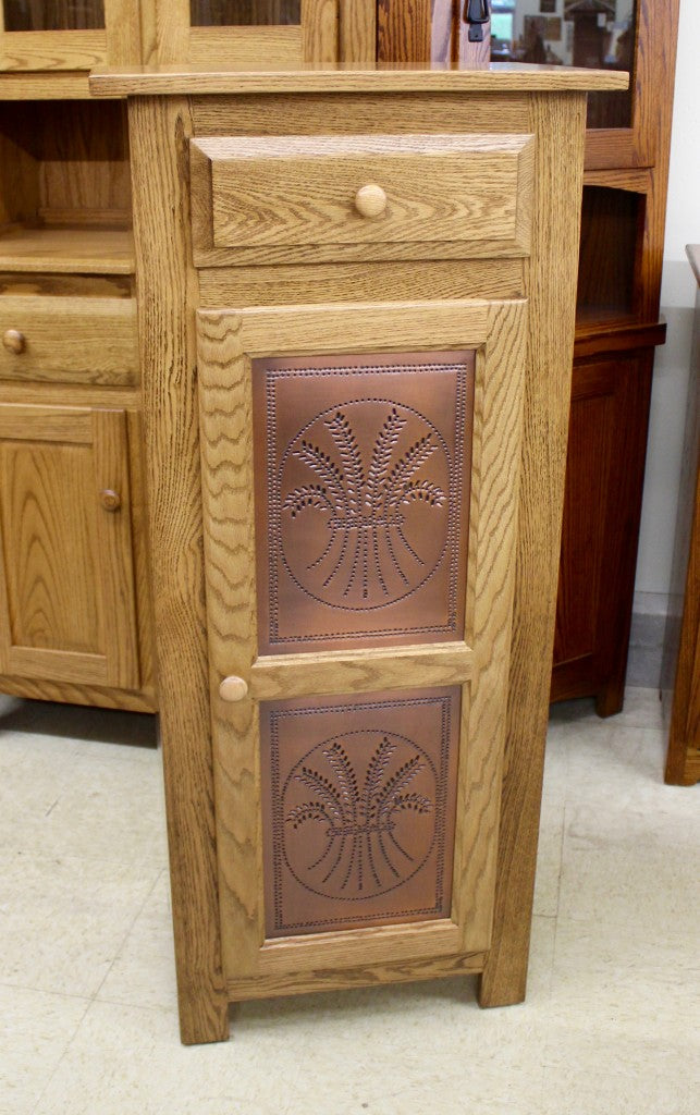 Paris Jelly Cabinet Safe with Copper Wheat Panels