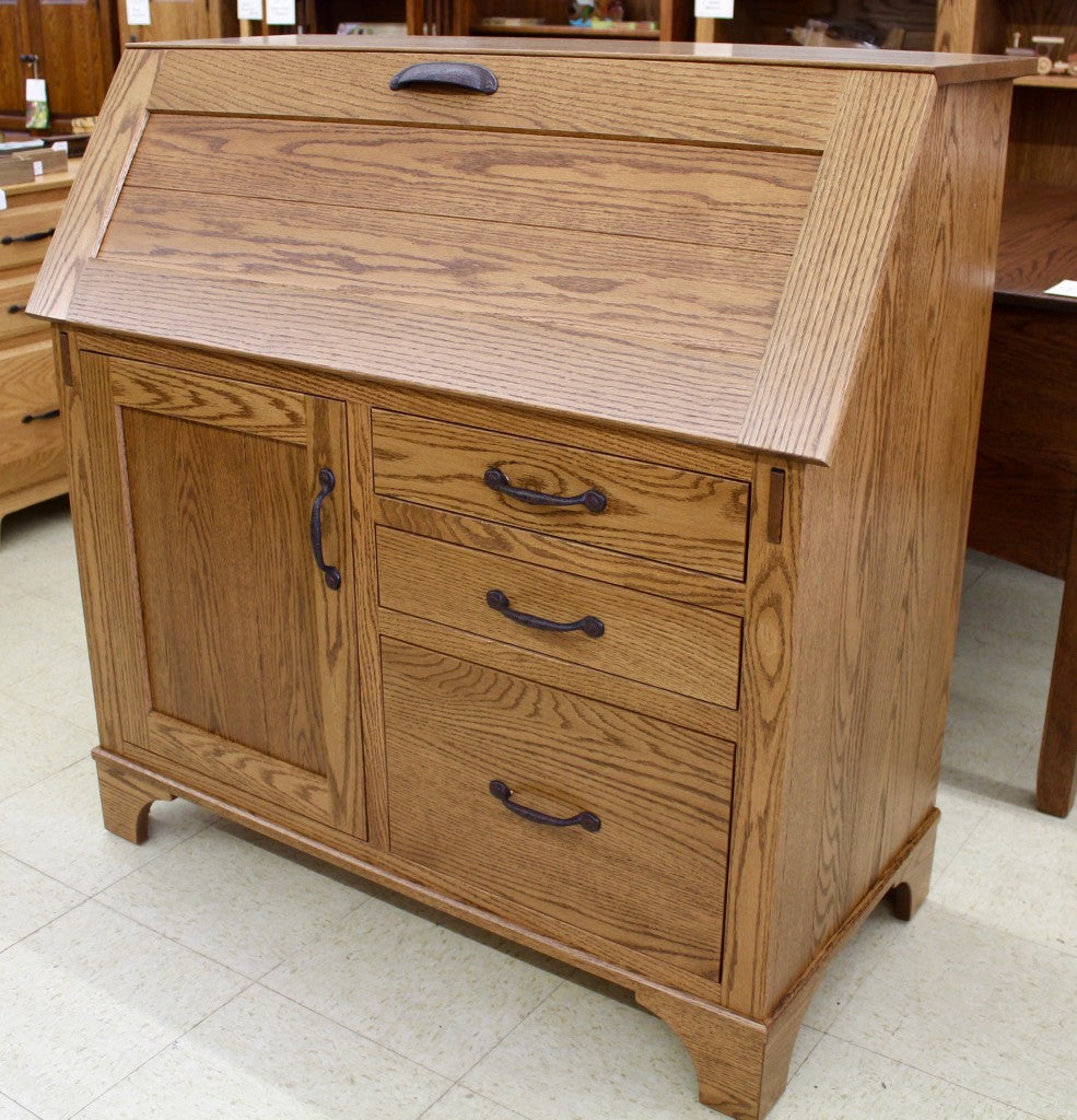 Deluxe Mission Secretary Desk