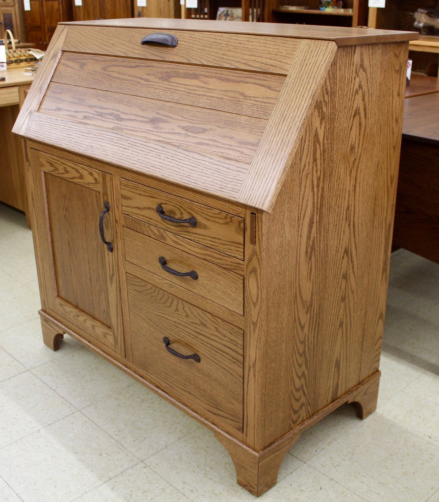 Deluxe Mission Secretary Desk