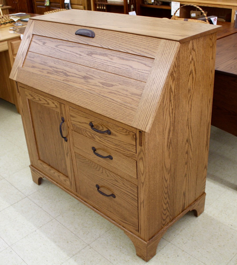 Deluxe Mission Secretary Desk