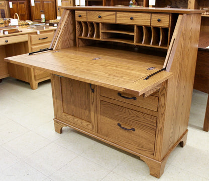 Deluxe Mission Secretary Desk