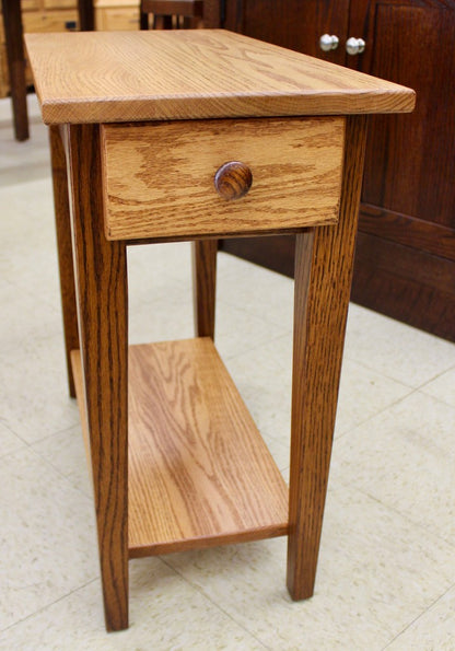 Shaker Chair Side Table with Two-Tone Finish