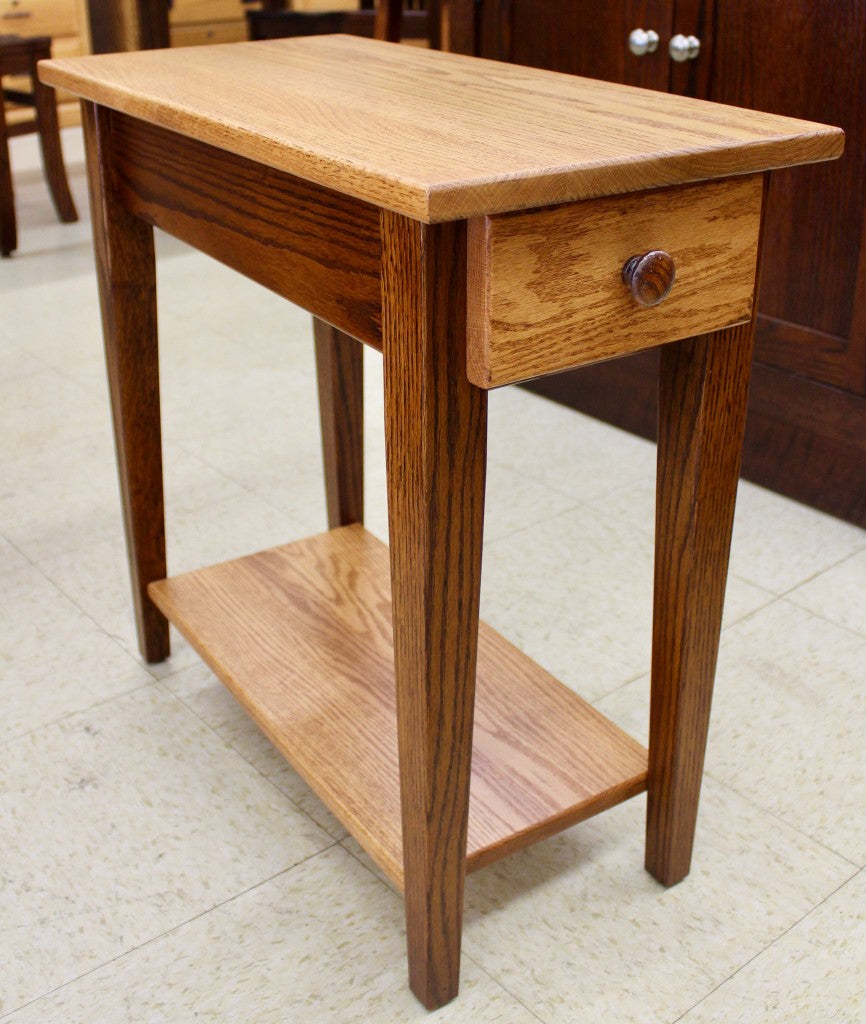 Shaker Chair Side Table with Two-Tone Finish