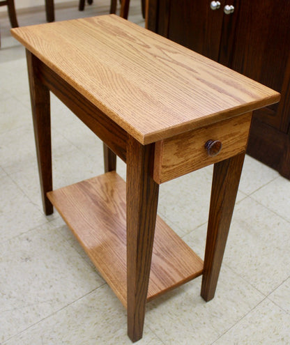 Shaker Chair Side Table with Two-Tone Finish