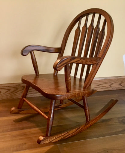 Arrow Back Child’s Rocking Chair