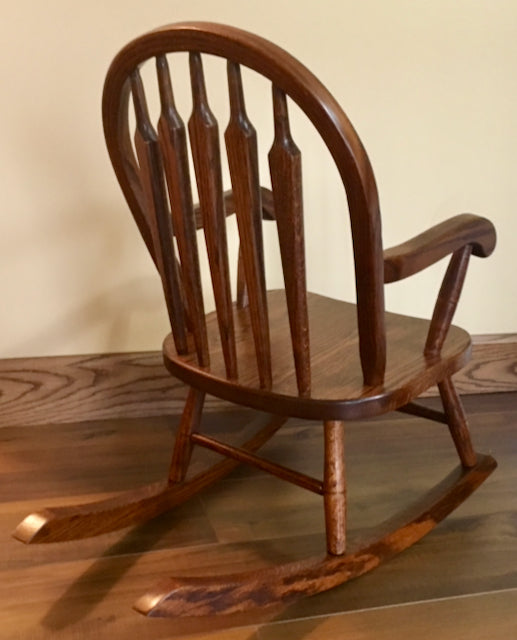 Arrow Back Child’s Rocking Chair