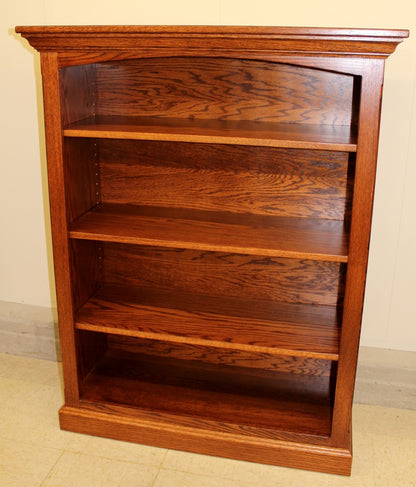 4′ Deluxe Traditional Bookcase [37 1/2″ Wide]