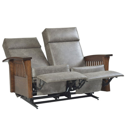 Mission Loveseat Glider Recliner