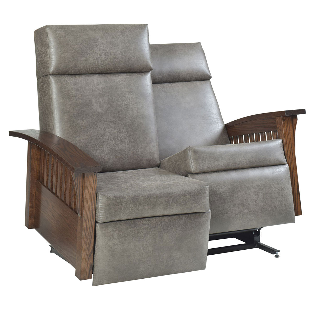 Mission Loveseat Glider Recliner