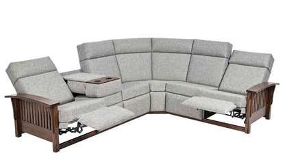 Mission Sectional Sofa - Wallhugger