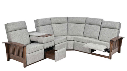 Mission Sectional Sofa - Wallhugger