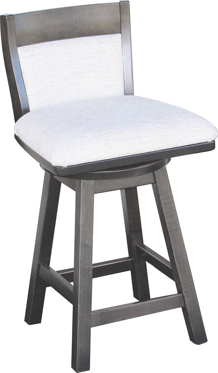 Jacana Bar Stool with Fabric Seat and Back