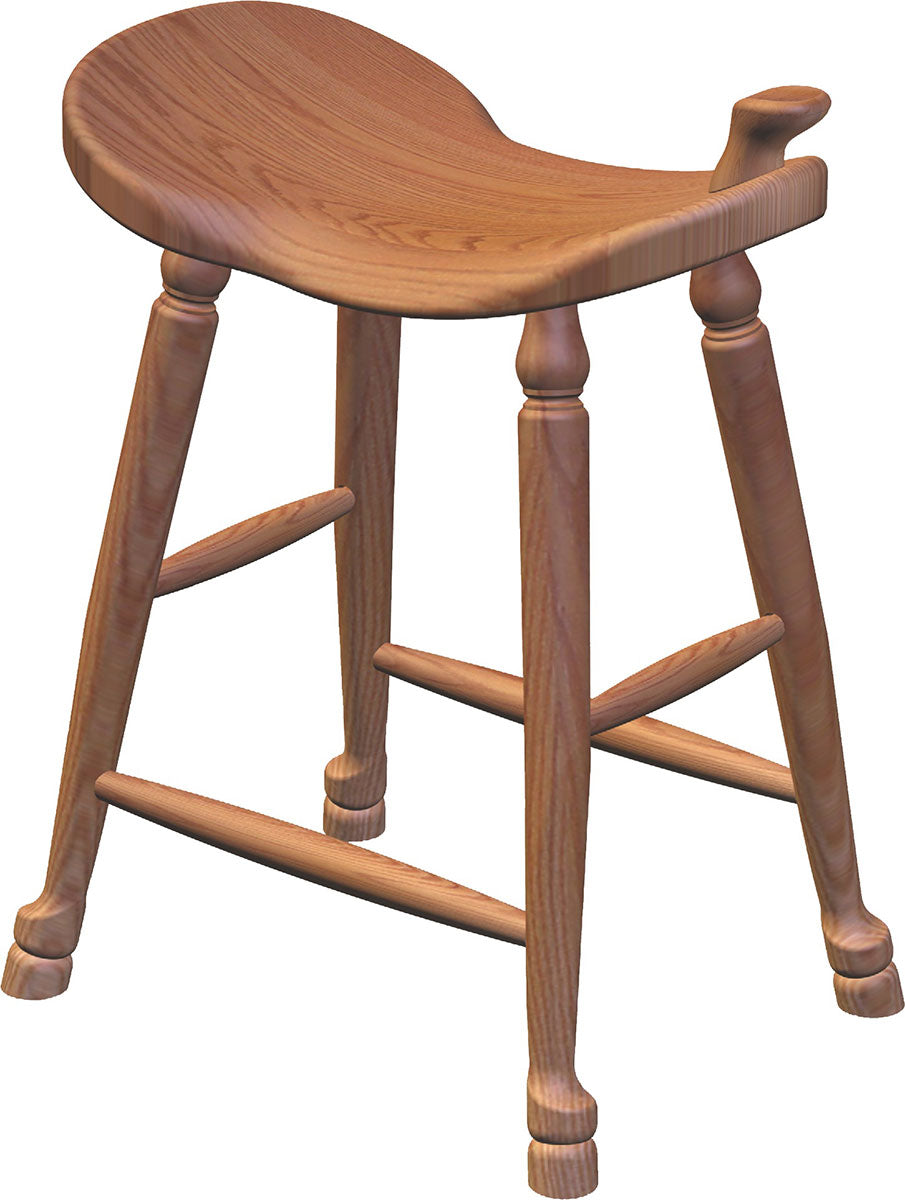 Western Saddle Bar Stool