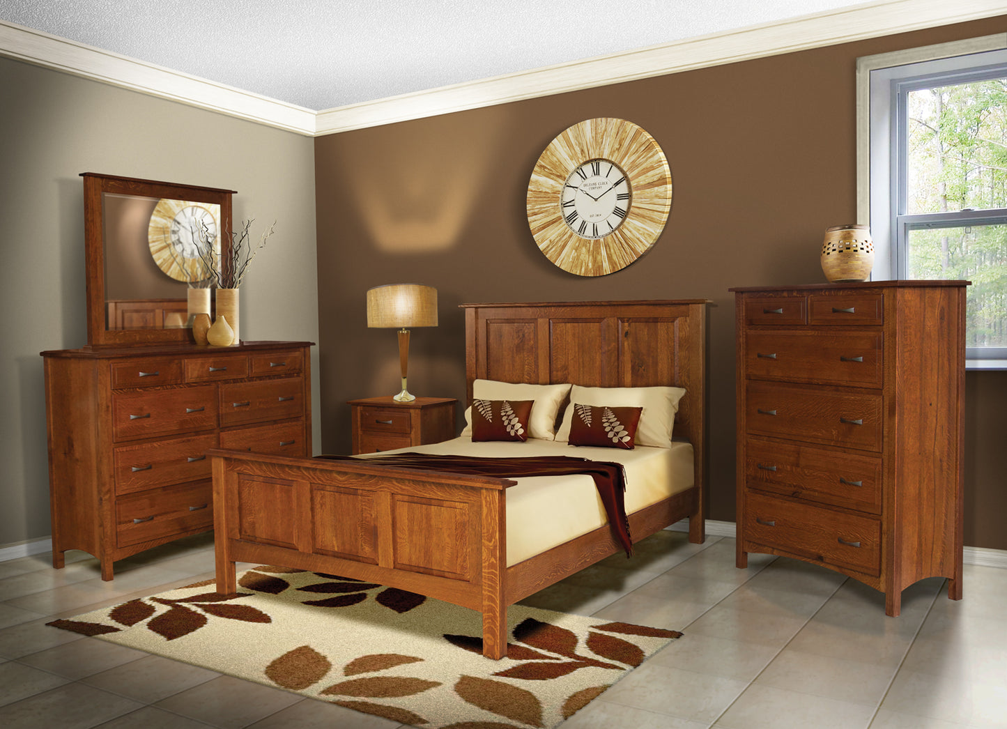 Postal Deluxe Bedroom Set