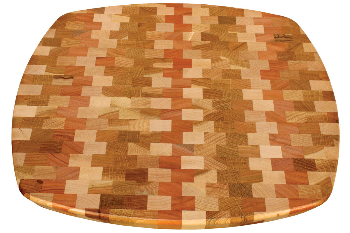 The Beloit Turn Table Lazy Susan – Geneva Wood Pattern