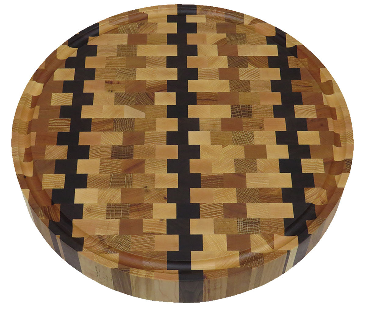 The Hudson Chopping Block – Williamsburg Wood Pattern