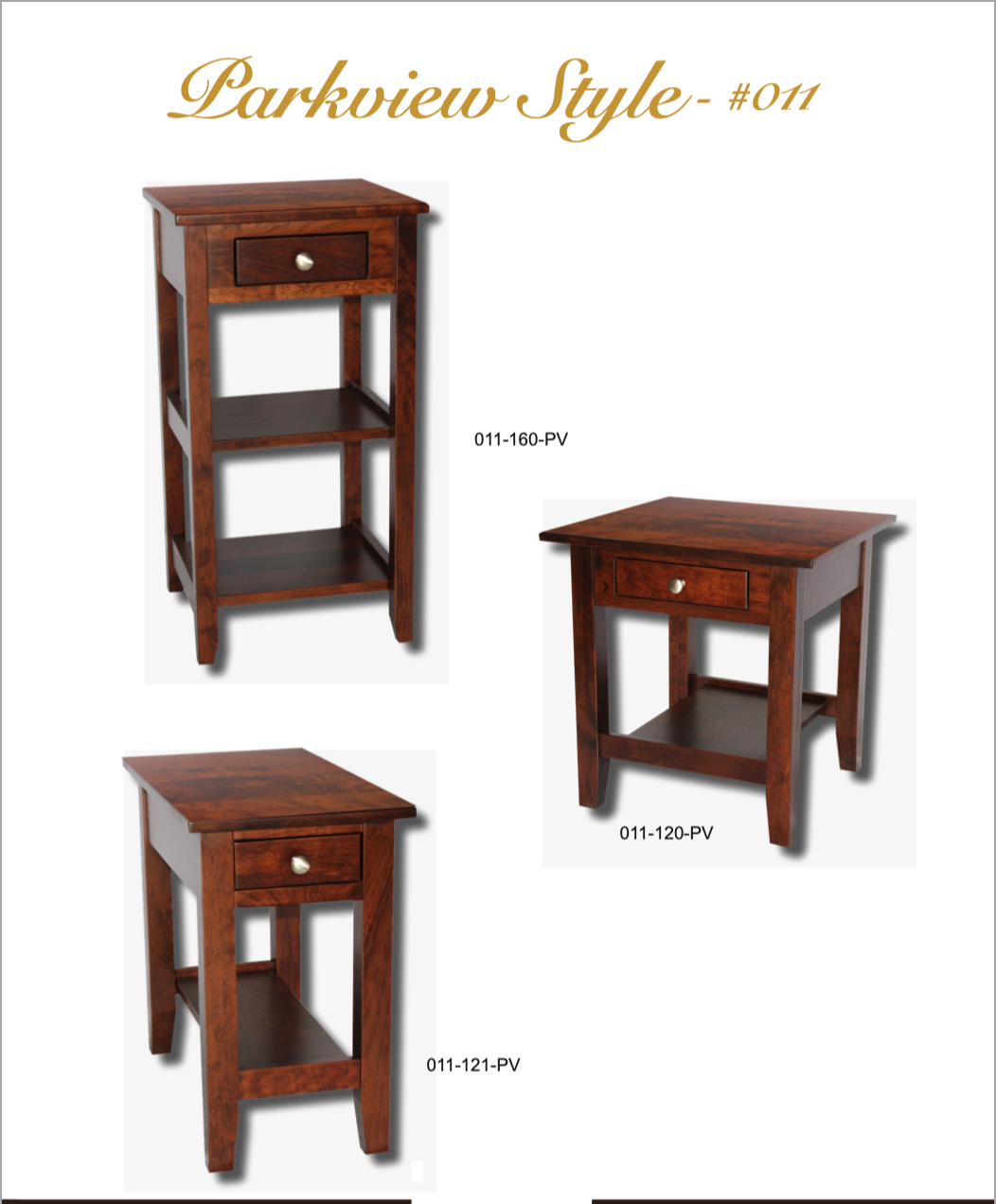 Parkview End Table With Drawer