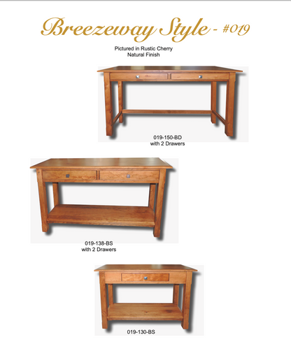 Breezeway 36″ Sofa Table 