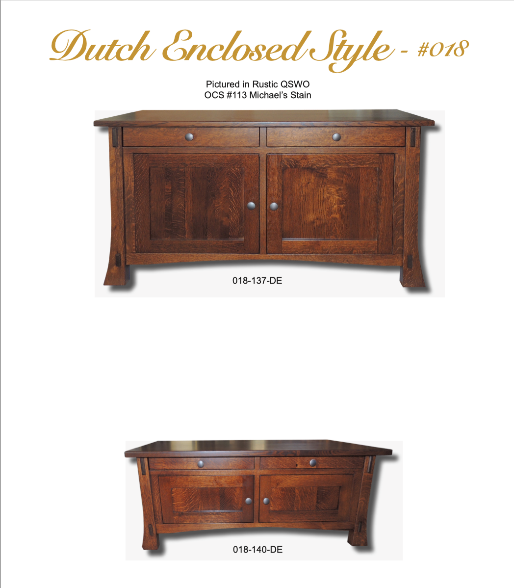 Dutch Style 18" x 22" End Table With Drawer