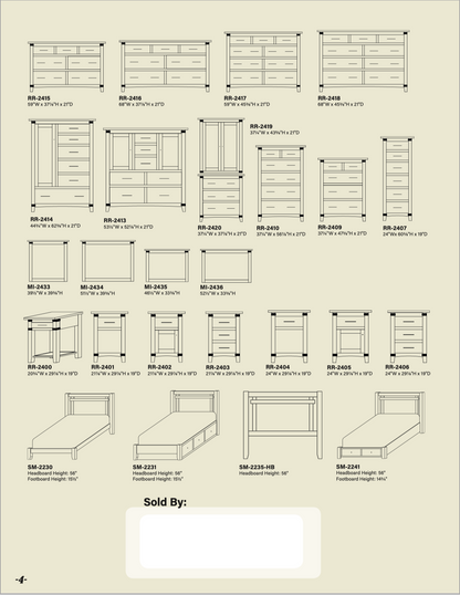 Rural Ridge Bedroom Set