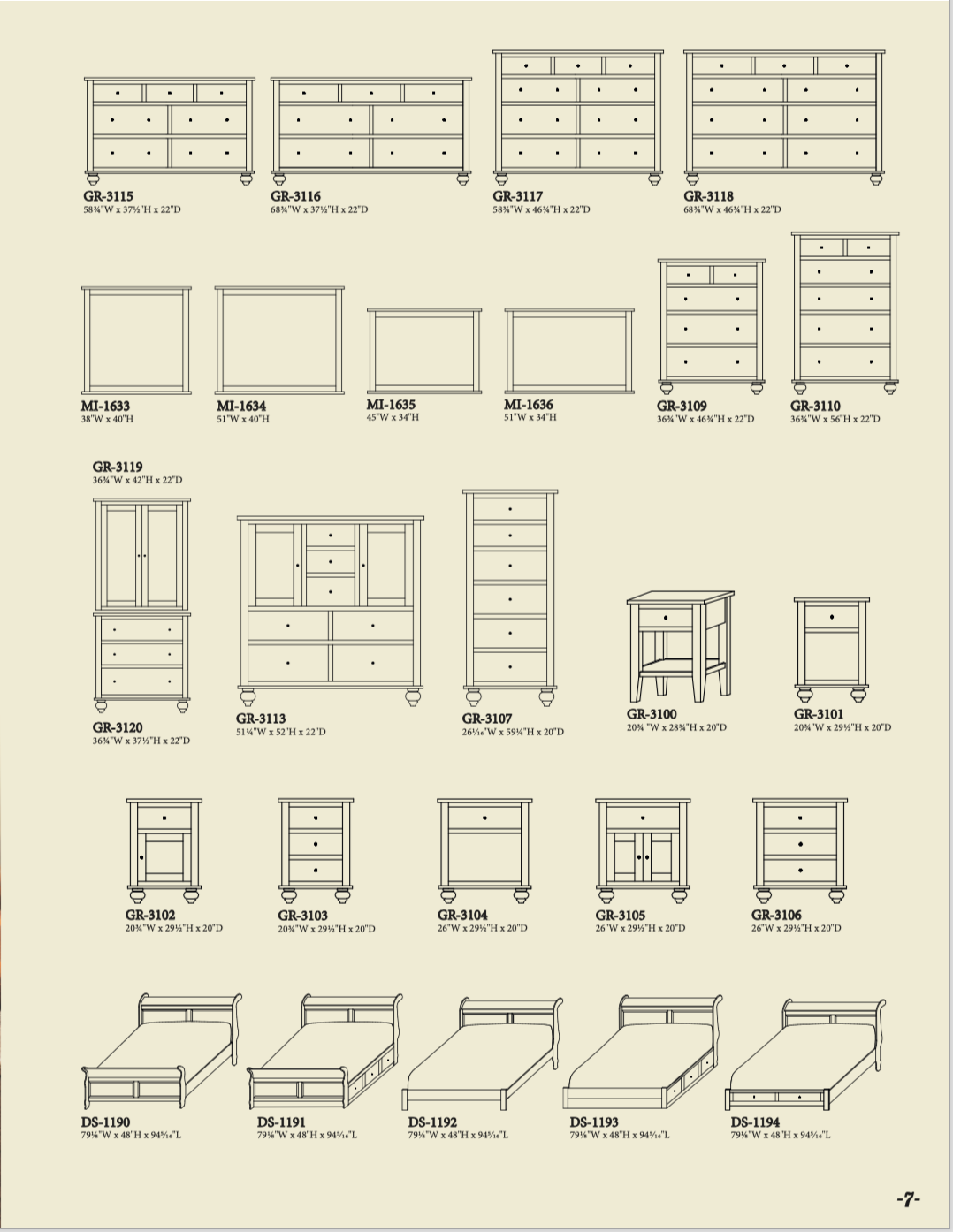 Greenville Bedroom Set