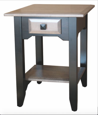 Iris 18" x 22" End Table With Drawer
