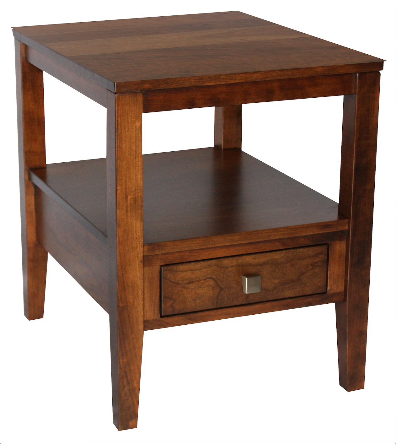 Century 22″ x 22″ End Table With Drawer