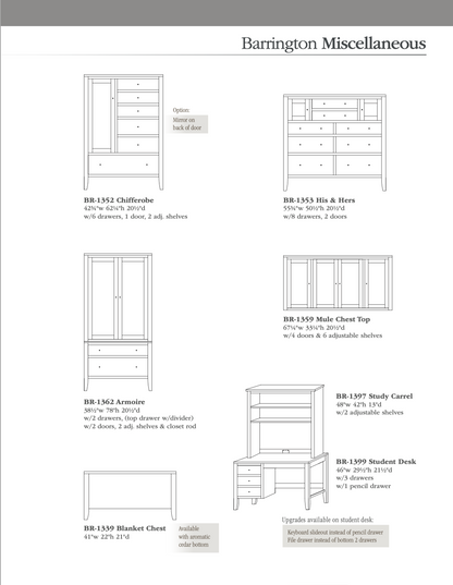 Barrington Bedroom Set