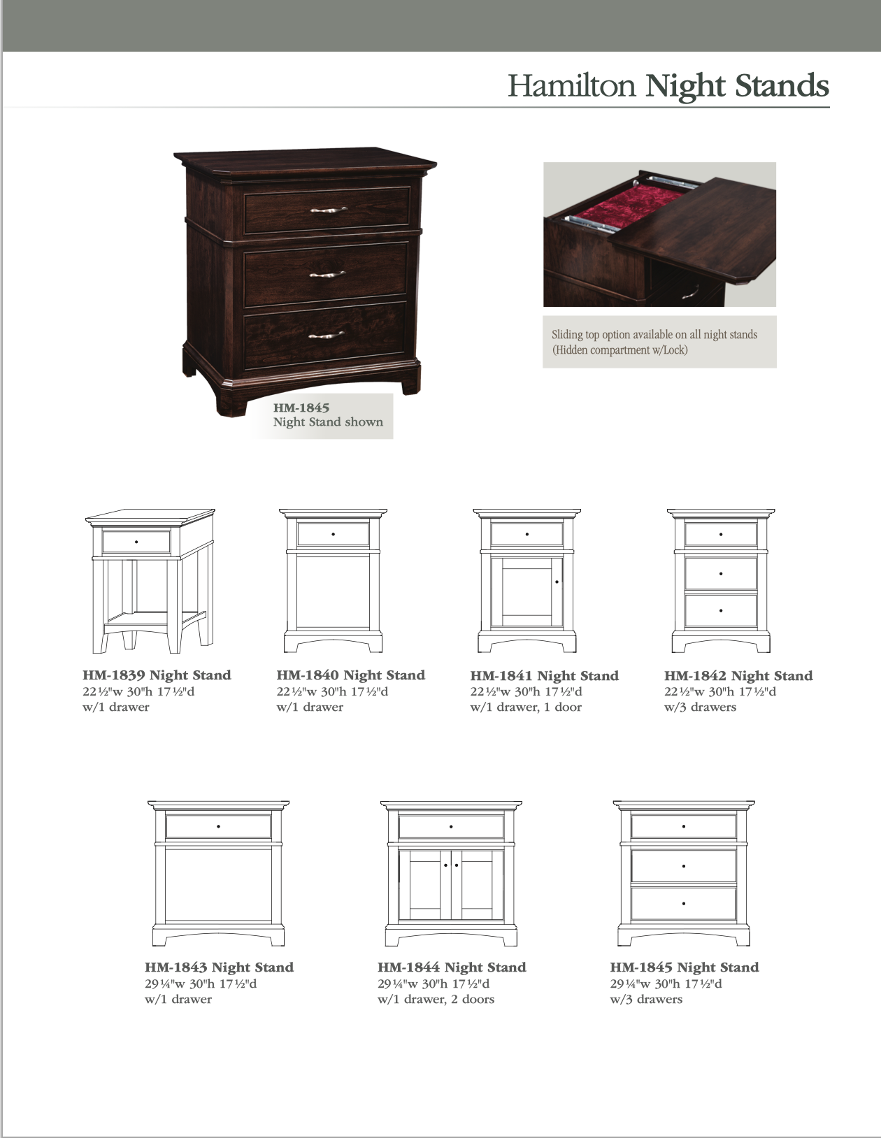 Hamilton Bedroom Set