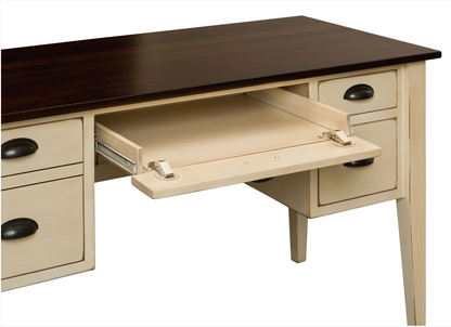 Modern Mission Transitional 55” Desk