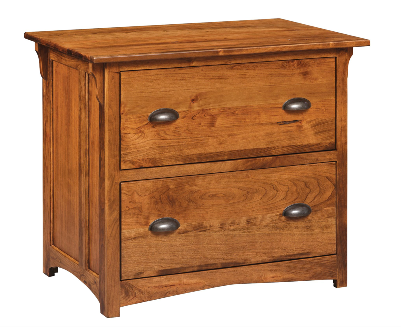 Lancaster Mission Two Drawer Lateral File Cabinet