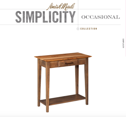 Simplicity 40" Small Writing Desk