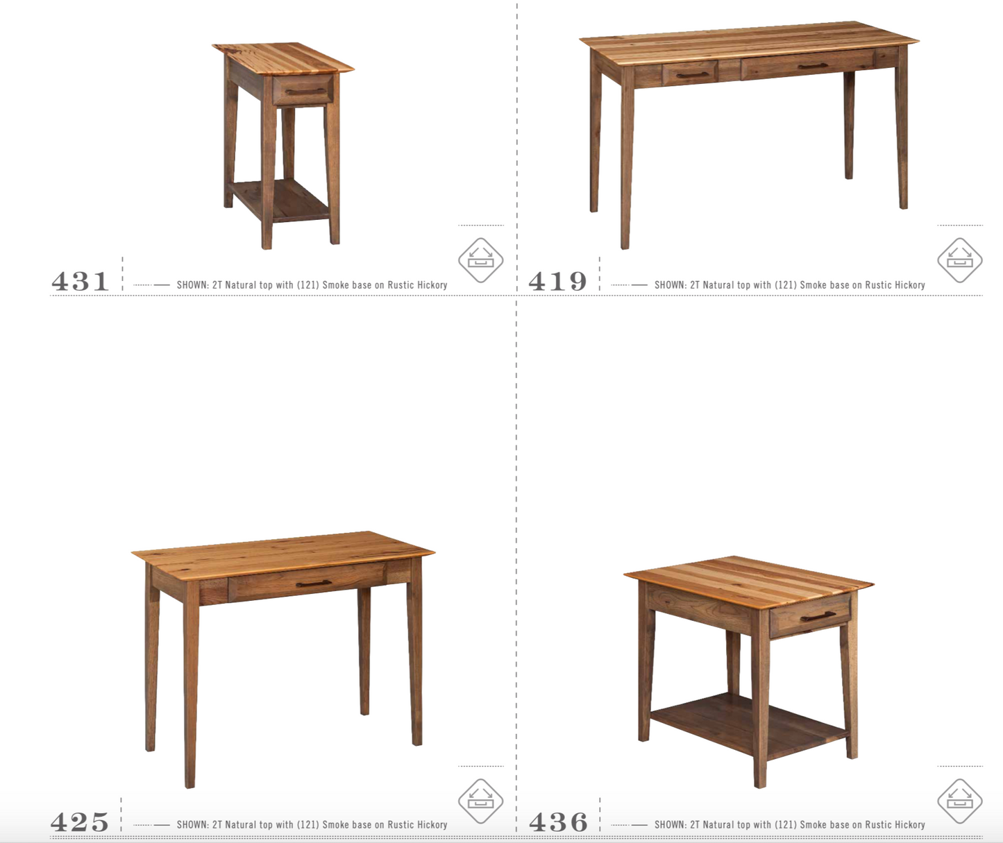 Simplicity 40" Small Writing Desk