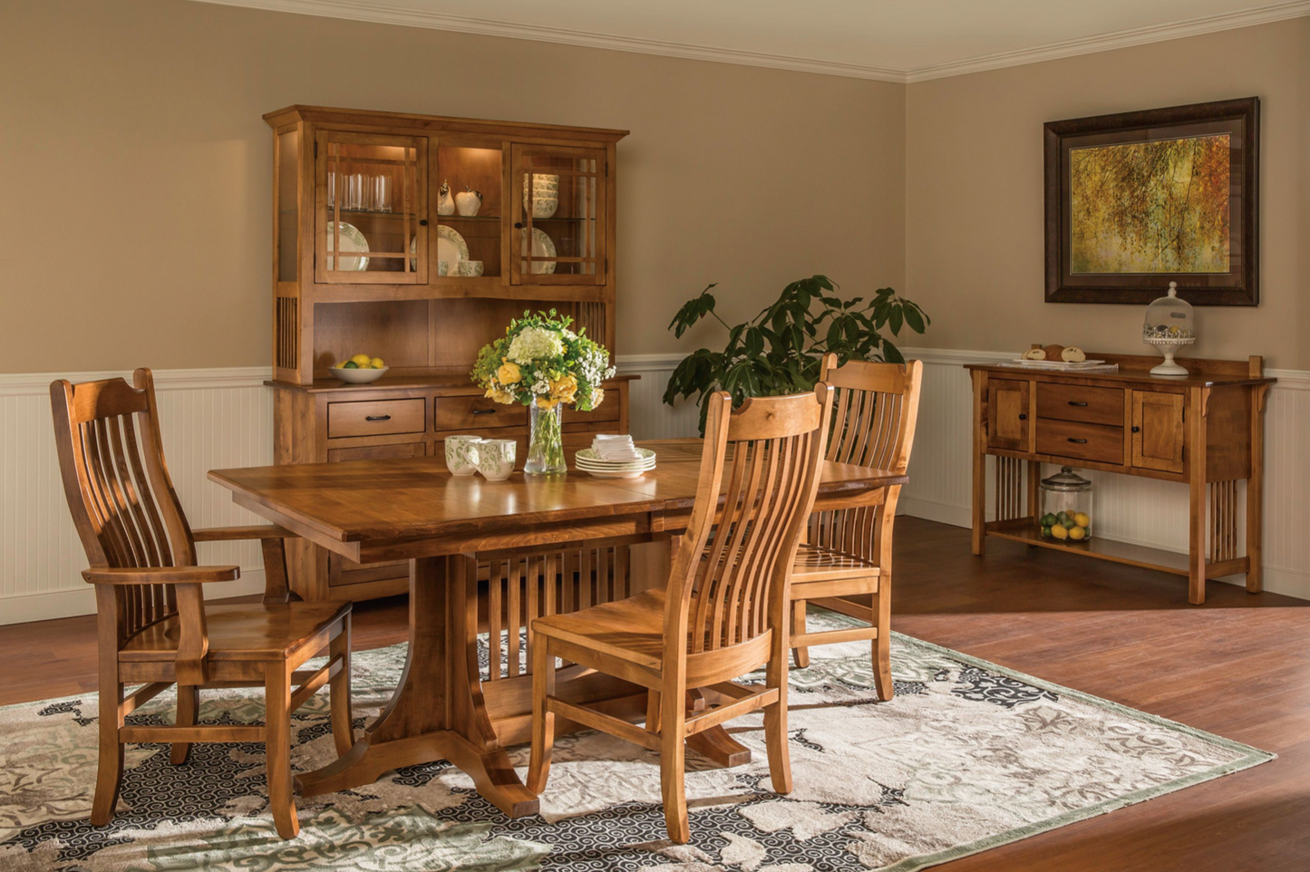 Lancaster Mission Dining Room Set