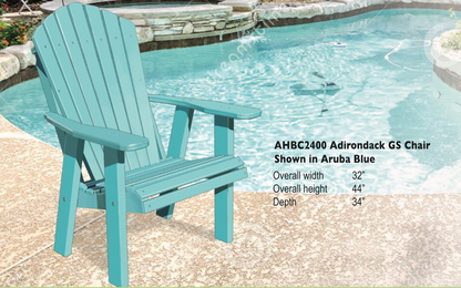 Poly 2' Adirondack Chair