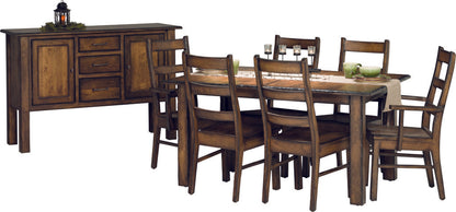 Burnwood Table and Chair Set