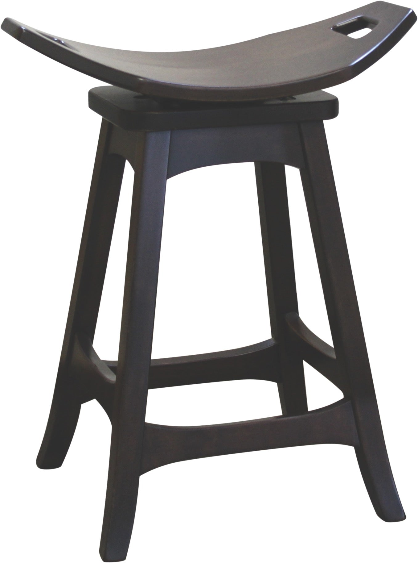 Weston Swivel Saddle Bar Stool