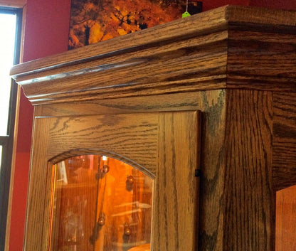 8 Gun Carousel Corner Gun Cabinet